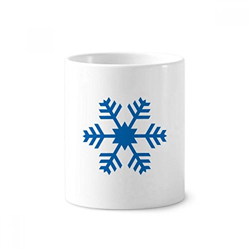 Tasse blanche flocon de neige en céramique, le cadeau idéal de 350ml