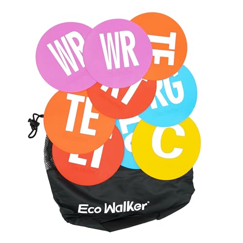 Eco Walker Football Training Markers: Enhance Blocking and Positioning Skills