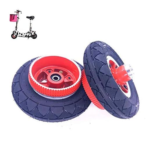 Elektrisk sparkcykeldäck, 8-tums explosionssäkert massivt däck fyrhjuling, 200x50 pneumatiskt däck fyrhjuling, lämplig för miniscooter-kuggrem bakhjul, uppblåsbar