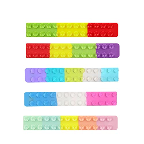 おもちゃ ストレス解消 リラックス 癒し ストレス解消グッズ ストレス発散 吸盤 シリコン 知育 玩具 インテリア プレゼント 5枚セットのサムネイル