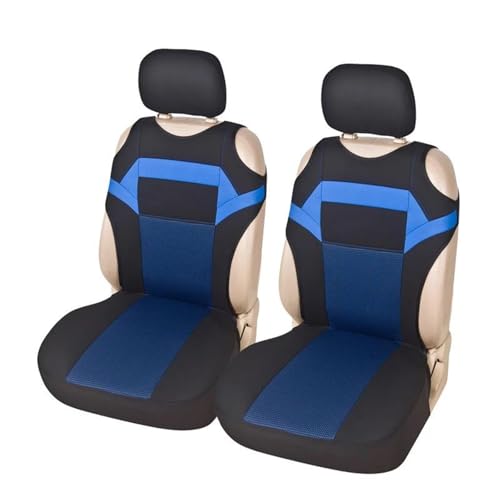 Housses de siège de voiture en polyester bleu à haute protection universelle