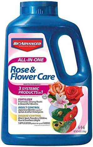 BioAdvanced All-in-One Rose and Flower Care I Granules - 4 lb Bottle