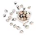 TINKSKY 50pcs 3cm Artificial Roses Flower Heads Wedding Decoration (Light Pink)
