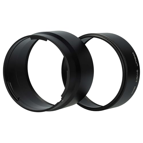 vhbw 58 mm filteradapter kompatibel med Canon PowerShot G10, G11, G12-kameralins – adapter i rörform