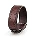 Produktbild SHEERLKK Armbänder Vintage Leder Auto Linie Kreatives Lineal Breites Lederarmband Herrenarmband, Braun