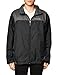 Columbia Men's Glennaker Lake Rain Jacket, Black/Grill, X-Large Tall