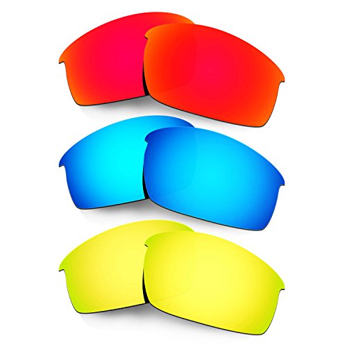 Lentilles de rechange Oakley Bottlecap en pack de 3 paires pour lunettes homme