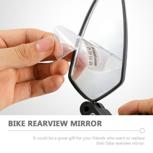 Espejo Retrovisor Universal para Manubrio de Bicicleta 2 Piezas con Rotación de 360 Grados miniatura 3