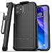 Encased iPhone 11 Belt Clip Holster Case (2019 Rebel Armor) Heavy Duty Rugged Full Body Protective Cover with Holder (Black)