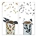 Relaxdays Pack de 10 Cañones Confeti para Bodas, Dorado y Plateado, 6-8...