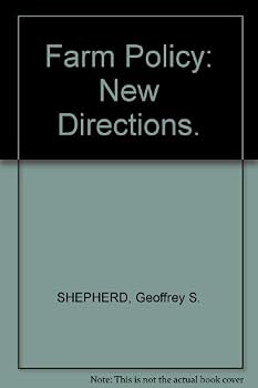 Hardcover Farm policy: new directions Book