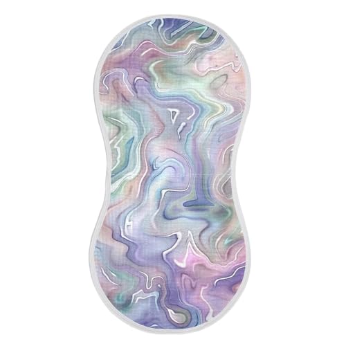 Baby Burp Cloths, Soft Absorbent Burping Cloths for Babies, Cotton Milk Spit Up Rags, Large Size for Newborns, Baby Boys and Girls (Tie Dye)