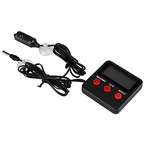 Digital LCD Thermomètre Hygromètre Temp Humidité Moniteur Mètre pour Pet Incubateur Garder thermometre couveuse poussin thermometre couveuse poussin+thermometre pour couveuse hygrometre