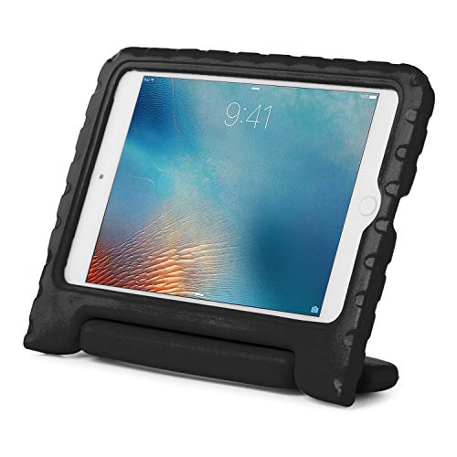 Brand.it iPad Hülle Kinder Learn.it - geprüft in Deutschland stossfest und robust aus Schaumstoff - ideal für Schule und Unterricht - Passend für Apple iPad mini 5/4 Kinderschutzhülle schwarz