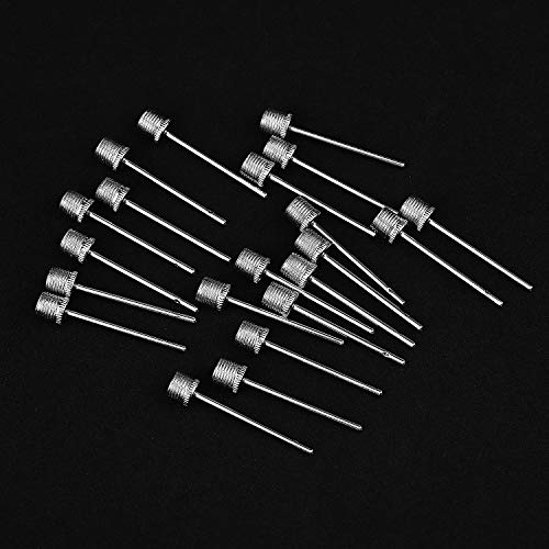 MENOLY Air Pump Needle 50 Pcs, Ball Pump Needle Ball Inflation Needle for Football Basketball Soccer Volleyball Handball Netball Rugby Balls with Storage Box - Thumbnail 6