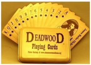 Deadwood Playing Cards w/ Tin