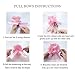 HSXJJ Pull Bows for Gift Wrapping,6 PCS Red Large Gift Bow,6 inches Bow for Gift Basket,Gift Wedding Ribbon Bows for Wrapping Boxes or Flower Decorations(Red)