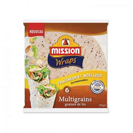 Mission – Mehrkorn-Wraps 370 g – (4 Stück)