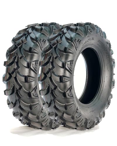 GarveeTech 22x10-9 ATV Tires (2-Pack), Rear 4PR All Terrain 22x10x9 Trail Sand ATV UTV Off-Road Tires, Reinforced Sidewall Tread Armor, Tubeless