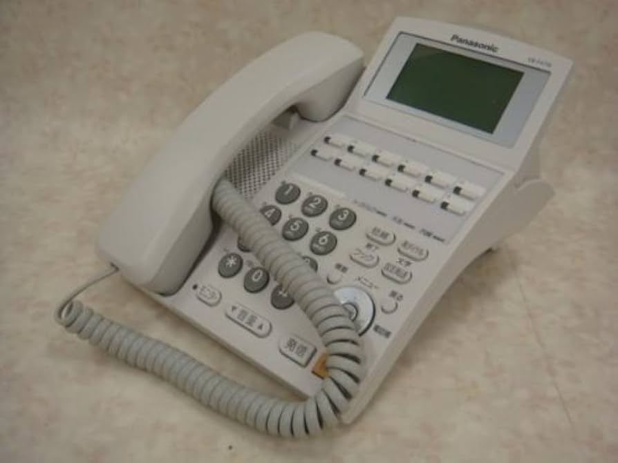 VB-F411KA-K パナソニック ラ・ルリエ La Relier 12キー電話機 ビジネスフォン 中古】VB-F411KA-K Panasonic/パナソニック ラ・ルリエ La