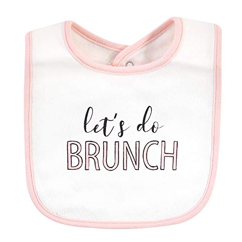 Image of Little Treasure Unisex Baby Cotton Bibs, Love Brunch, One Size