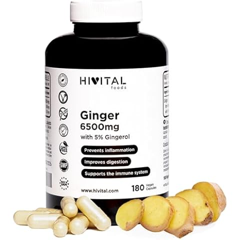 Gingembre 6500 mg - HIVITAL Foods Cover