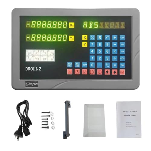 DROIII-2 Display Digital 2 Ejes para Fresadora CNC miniatura 1
