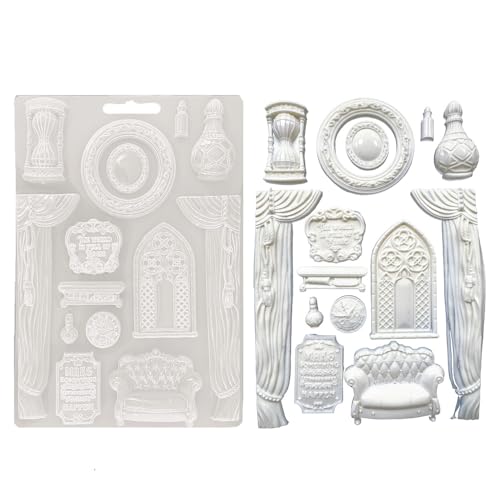 Stamperia K3PTA4587 Soft Mould A4, Grey, One Size