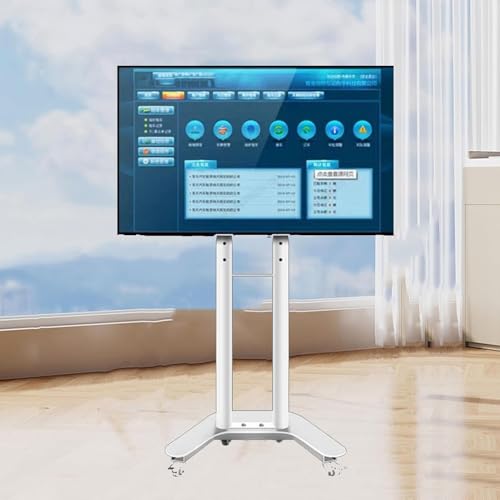 Soporte móvil para TV 32-60 pulg altura regulable miniatura 1