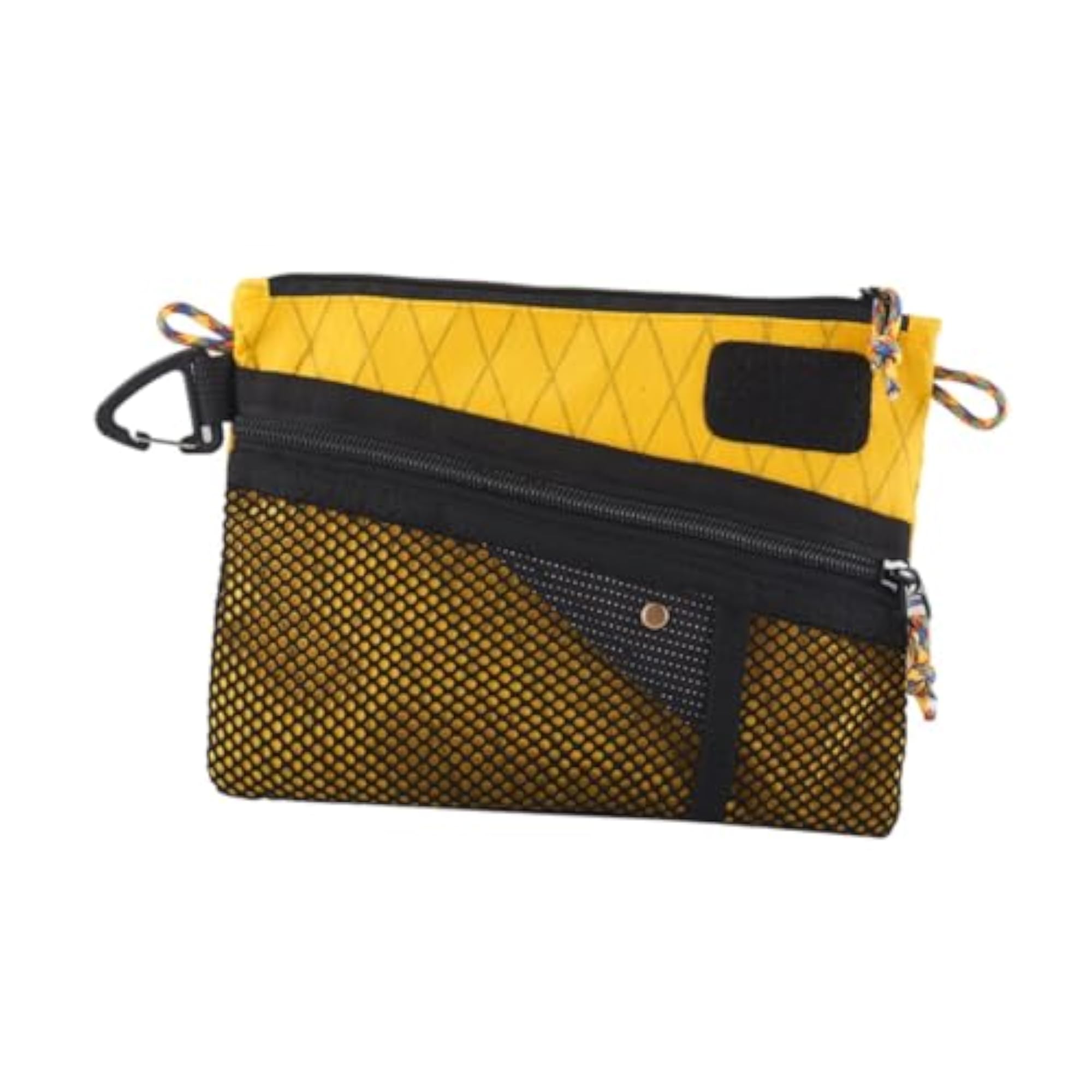 Water-resistant Portable Coin Bag for Cycling, Yellow