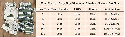 Image of 2Pcs Baby Boys Summer Clothing Sets Cute Letters Print Sleeveless Tank Tops T-Shirt+Palm Shorts Outfits