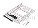 WALI 2T3 SSD to 3.5 inch Sata Hard Disk Drive HDD Adapter Caddy Tray Cage Hot Swap Plug Converter Bracket Compatible with All The 3.5 inch SAS SATA Drive Caddie Trays for HP Dell IBM Lenovo