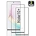Produktbild Semriver Panzerglas Schutzfolie kompatibel mit Samsung Galaxy Note 10+/Plus 3D Touch Full Screen 9H Härte Displayschutzfolie Panzerglasfolie Fingerabdruck Anerkennung Screen Protector -2 Pack
