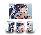 MERCHANDMANIA TAZA DE PLASTICO DANMACHI ANIME HESTIA DIOSA plastic mug