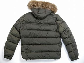 Amazon | [モンクレール] MARQUE マルク メンズ ファー付きダウン