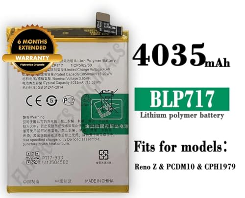 Image of BLP717 Battery for Oppo Reno-Z PCDM10 / CPH1979 Battery with 6 Month Warranty**** (U61)