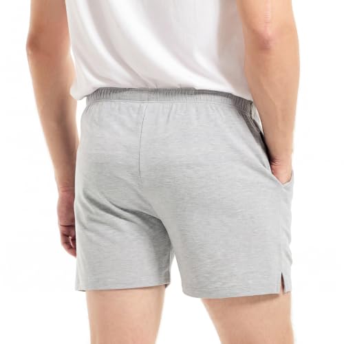 Image of AIMPACT Men's 4 inch Inseam Sleep & Lounge Pajama Shorts with Pockets