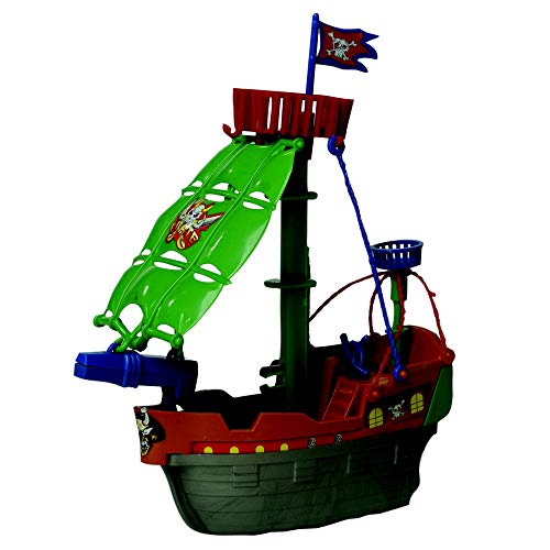 Primus-Versand Piratenschiff MIT Figuren - Spielzeugschiff Boot