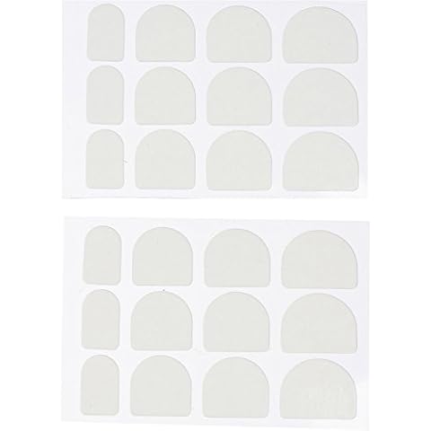 Zink Color Double-Side Nail Glue Dot 12Pc X10 Sheet Cover