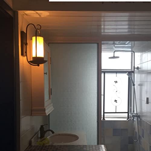 Lámparas de pared con pantalla de mármol y hierro forjado para interiores 6
