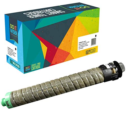 Do it Wiser Compatible Toner Cartridge Replacement for Ricoh Aficio MP C2003 MP C2503 Lanier Savin MP C2003 MP C2503 MP C2004 MP C2504 (Black)