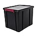 Produktbild Amazon Basics Aufbewahrungsboxen Multi Box, Plastik, schwarz, 38 Liter