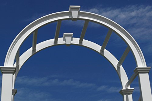 Vienna 49" W x 91" H Vinyl Arbor