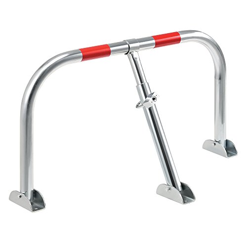 [Neu.Haus] Barreira de estacionamento/barreira de estacionamento, aço galvanizado - inclinação rápida - 43 x 75,5 cm