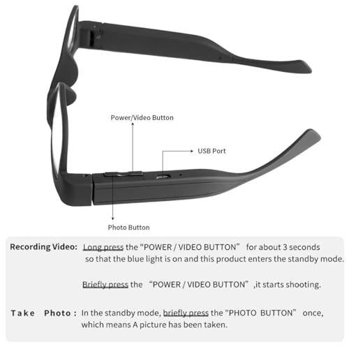 Yenwot Camera Glasses thumbnail 3