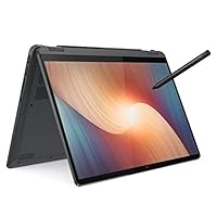 Lenovo IdeaPad Flex 5 AMD Ryzen 5 5500U 14″ (35.56cm) WUXGA IPS 2-in-1 Convertible Touchscreen Laptop (16GB/512GB SDD/Win11/Office 2021/Backlit/FPR/3months Game Pass/Storm Grey/1.55Kg), 82R9008GIN