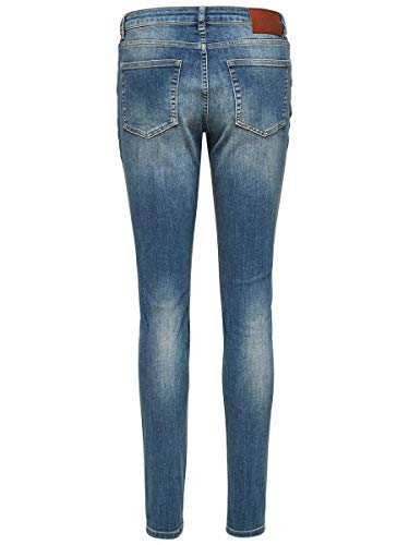 SELECTED FEMME Slfida MW Skinny Mid Blue Jeans