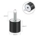 uxcell M8 Male Female Rubber Mounts, Shock Absorber, for Motor Generator Compressor Garage Reverse Osmosis Pump Impact Air Generator Car Bobbins, D30mmxH30mm 4pcs