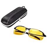 rockible Nachtfahrbrille, Sonnenschutz, Unzerbrechlicher Rahmen, Sport Sonnenbrille...