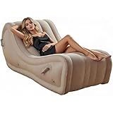 Aufblasbares Sexsofa mit Automatischer Luftpumpe – BDSM Bondage Liebesmöbel für Paare – Positionierungs­kissen & Rampen-Kissen für Erwachsene – SM Erotik Möbel für Frauen & Männer